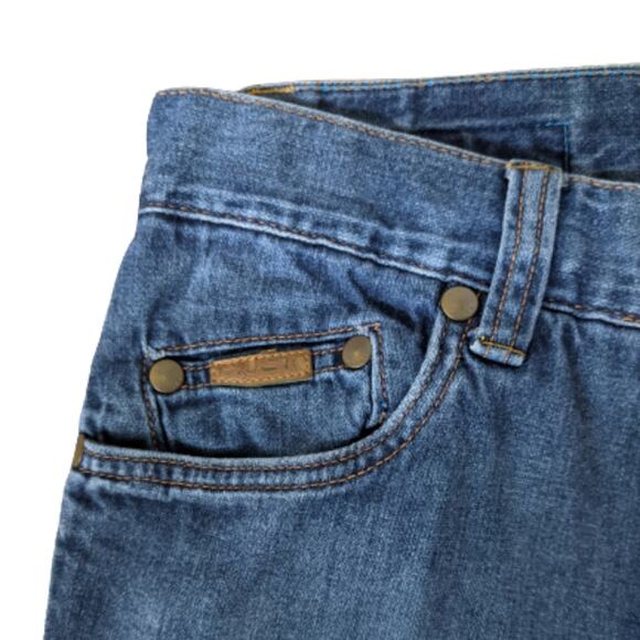 Rusty 90's Style Wide Leg High Waist Jeans 28 - Picture 3 of 10